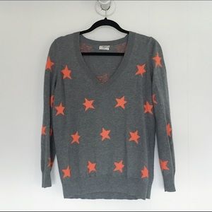 Madewell star sweater